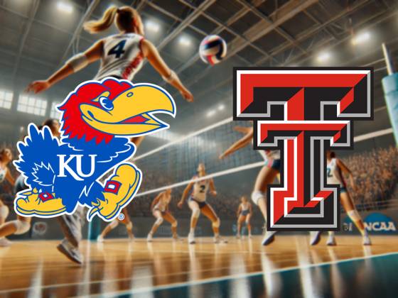 Kansas Jayhawks at Texas Tech Red Raiders Women's Volleyball